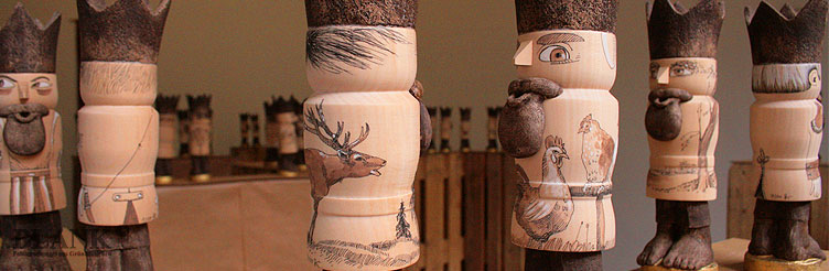 blank-barfu-k-nig-i-rauchfigur-limitiert-holz-unikat image 5