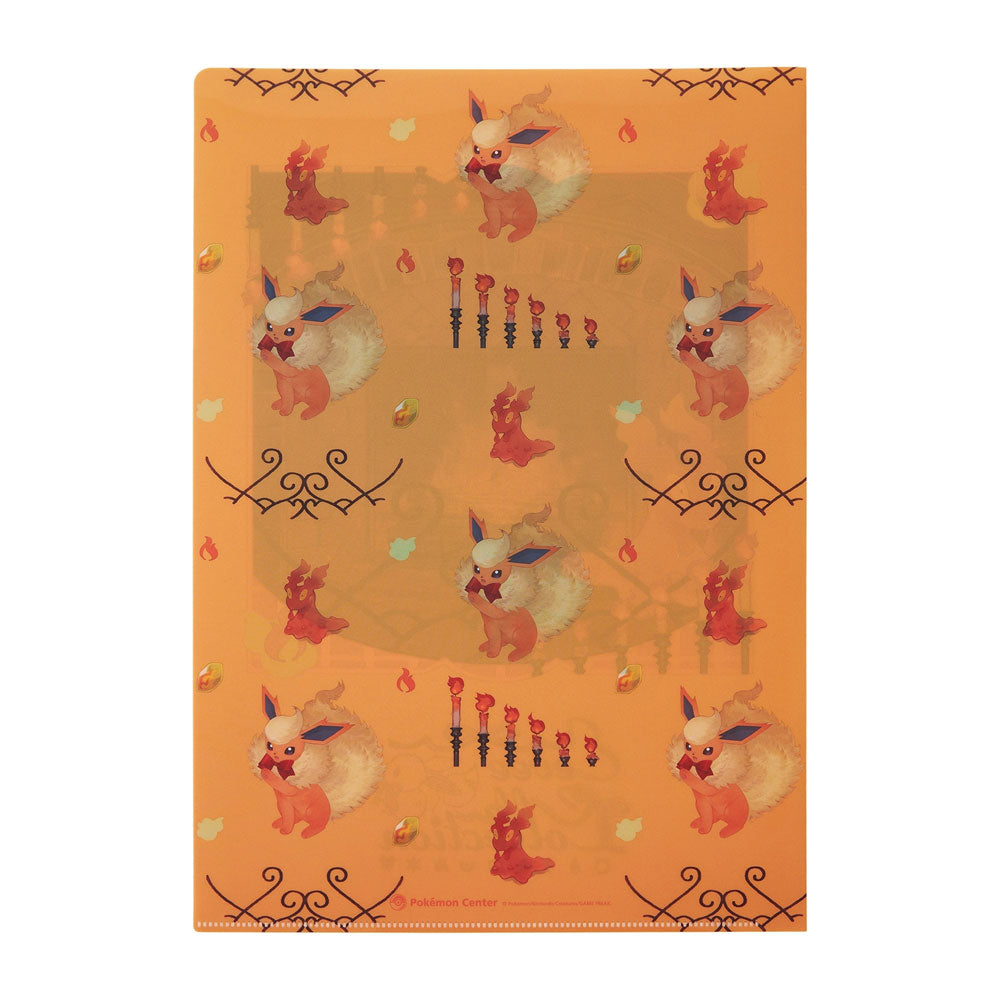 kameco-pokemon-flamara-clearfile-eevee-collection-din-a4 image 2