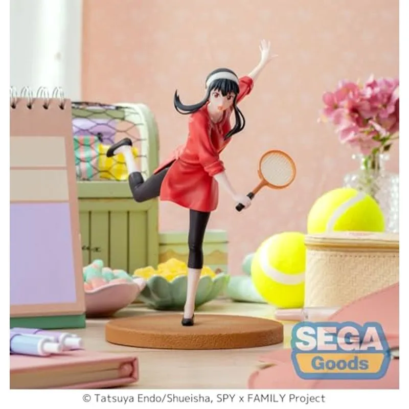 sega-spy-x-family-luminasta-yor-forger-tennis-figur image 2
