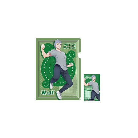 kameco-witch-watch-wolf-clearfile-a4-sticker-kuji image 1