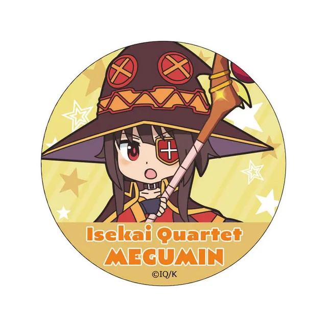isekai-quartet-megumin-button-wei-blech-5-4-cm image 1