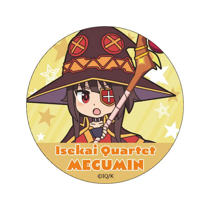 isekai-quartet-megumin-button-wei-blech-5-4-cm image 1