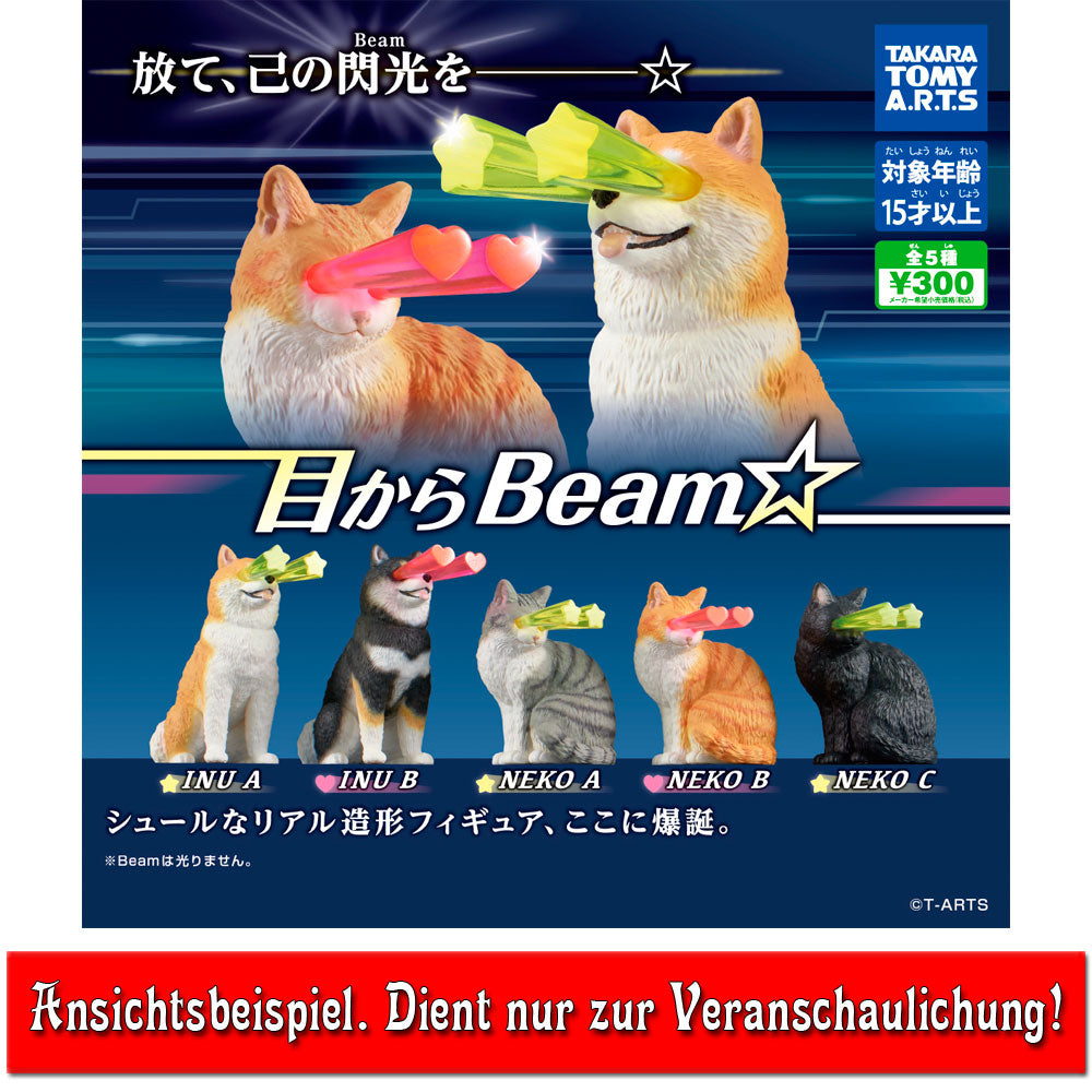 eye-beam-shiba-tierfigur-schwarz-gashapon-5-cm image 2