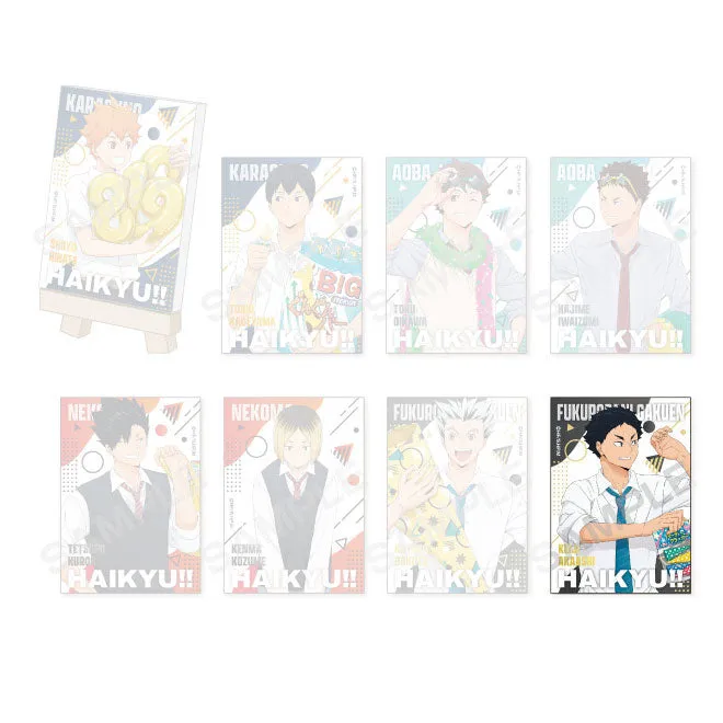 haikyuu-don-quijote-party-akaashi-canvas-board-aufsteller-5x7-cm image 1