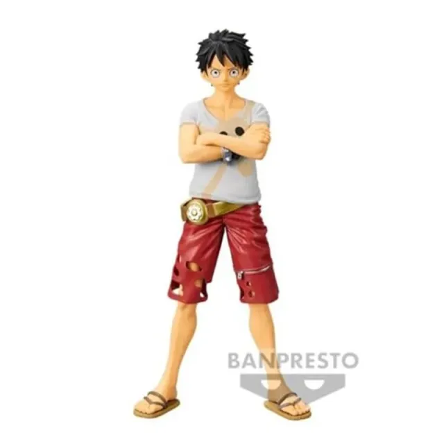 banpresto-one-piece-luffy-grandline-men-film-red-figur image 1