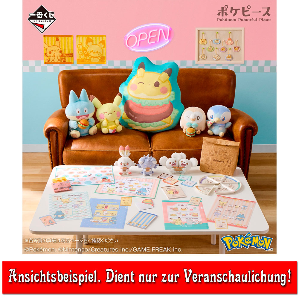 pokemon-pokepeace-clearfile-sticker-set-a4-restaurant-kuji image 3