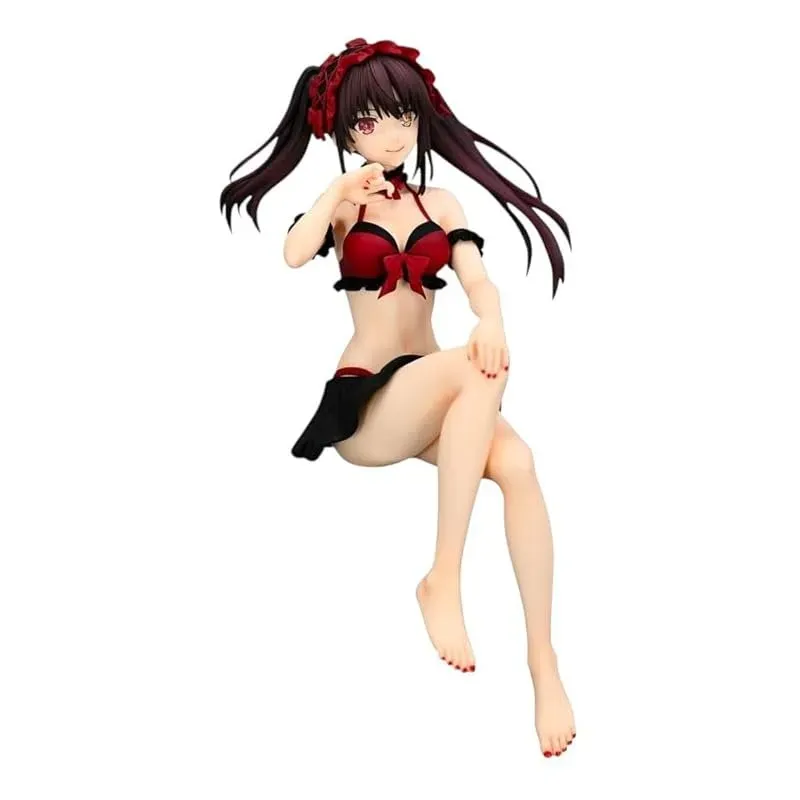 date-a-live-kurumi-tokisaki-swimsuit-noodle-stopper-figur image 1