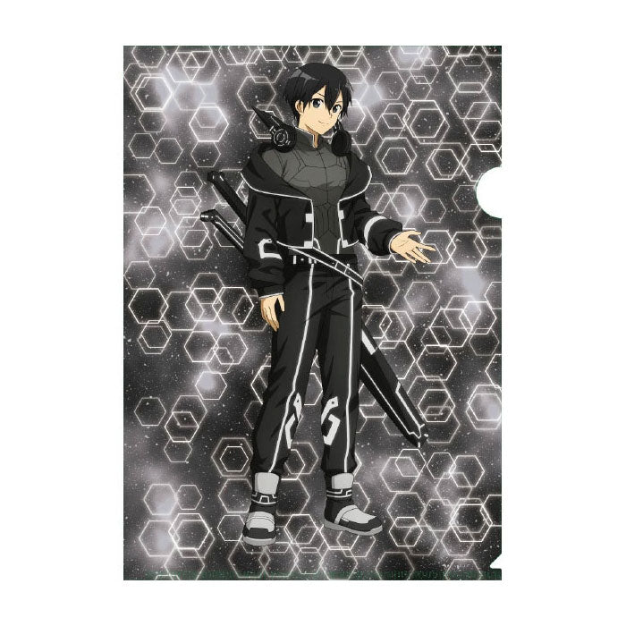 sword-art-online-kirito-metallic-shine-clearfile-edion-din-a4 image 1