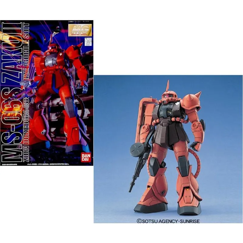bandai-gundam-mg-1-100-ms-06s-char-s-zaku-ii-gunpla image 1