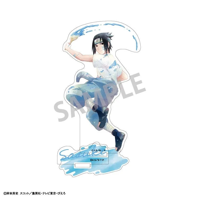 kameco-naruto-sasuke-uchiha-aufsteller-kamiani-touch-16-5-cm image 1