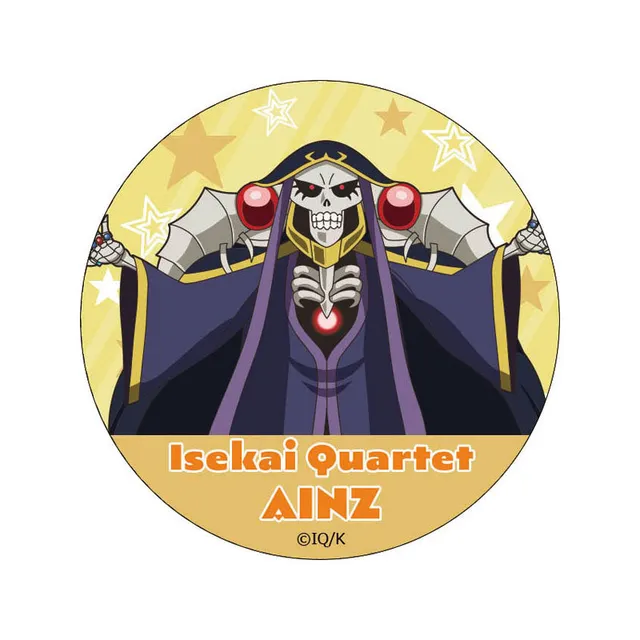 kameco-isekai-quartet-ainz-button-5-4-cm-wei-blech-overlord image 1