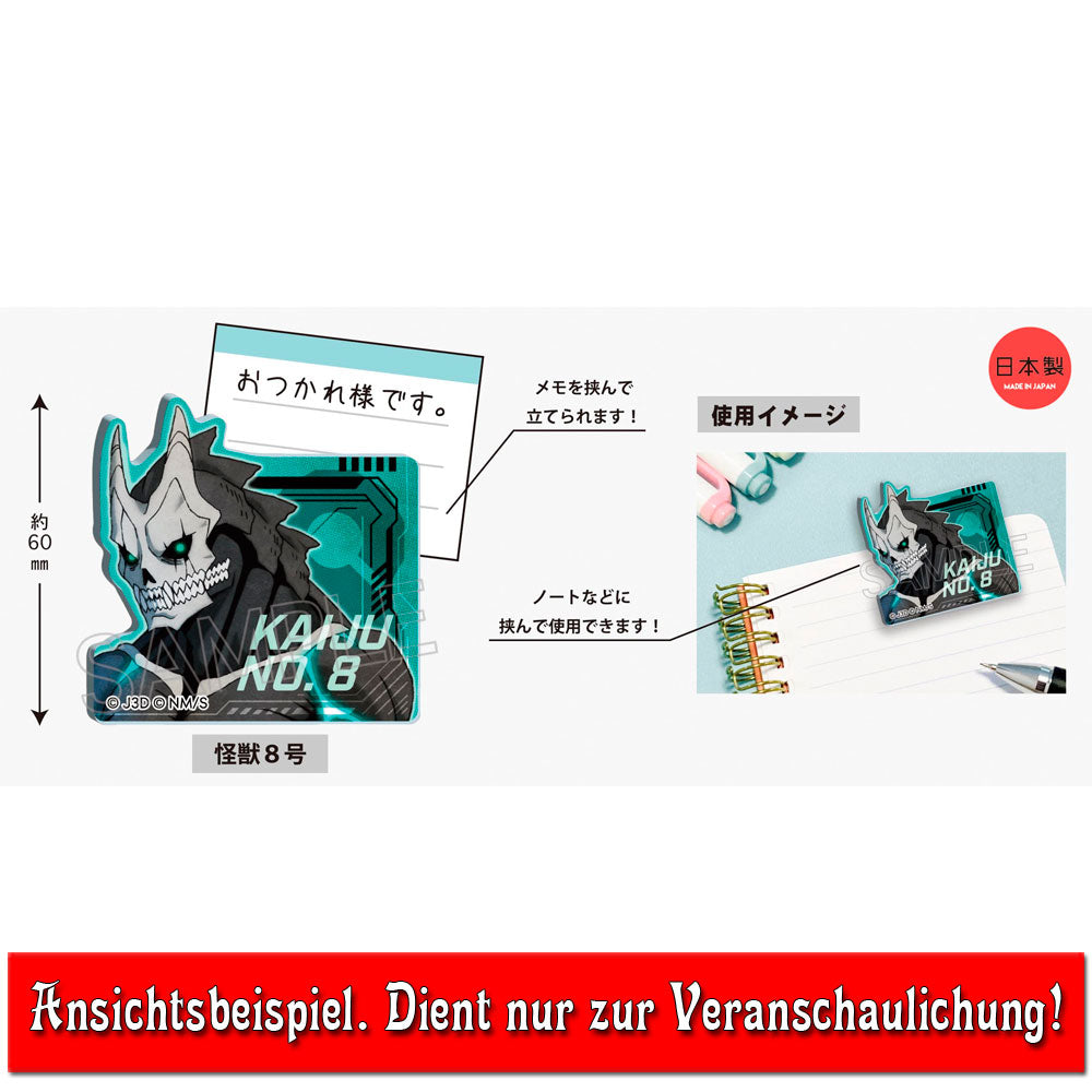 kameco-aufsteller-kaiju-no-8-kikoru-aufstell-memo-clip-6-cm image 2