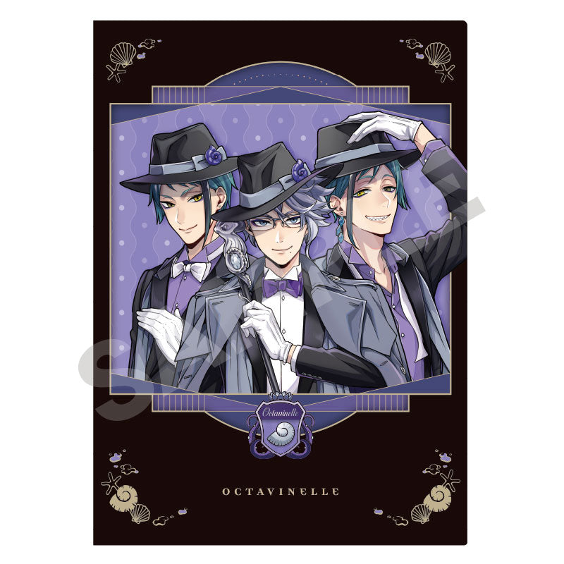 twisted-wonderland-octavinelle-clearfile-frame-a4-anime-mappe image 1