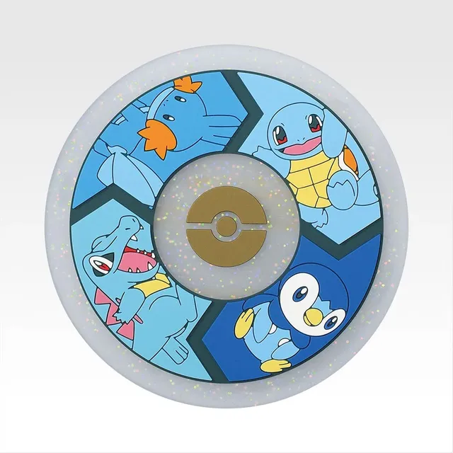 kameco-pokemon-wasserstarter-untersetzer-8-cm-pvc-kuji image 1