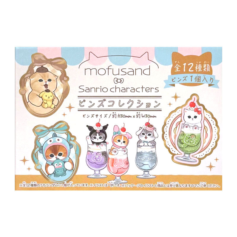 kameco-buttons-mofusand-x-sanrio-pin-blindbox-3cm image 2