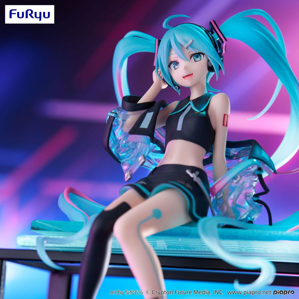 furyu-vocaloid-hatsune-miku-noodle-stopper-neon-cyber-16cm image 2
