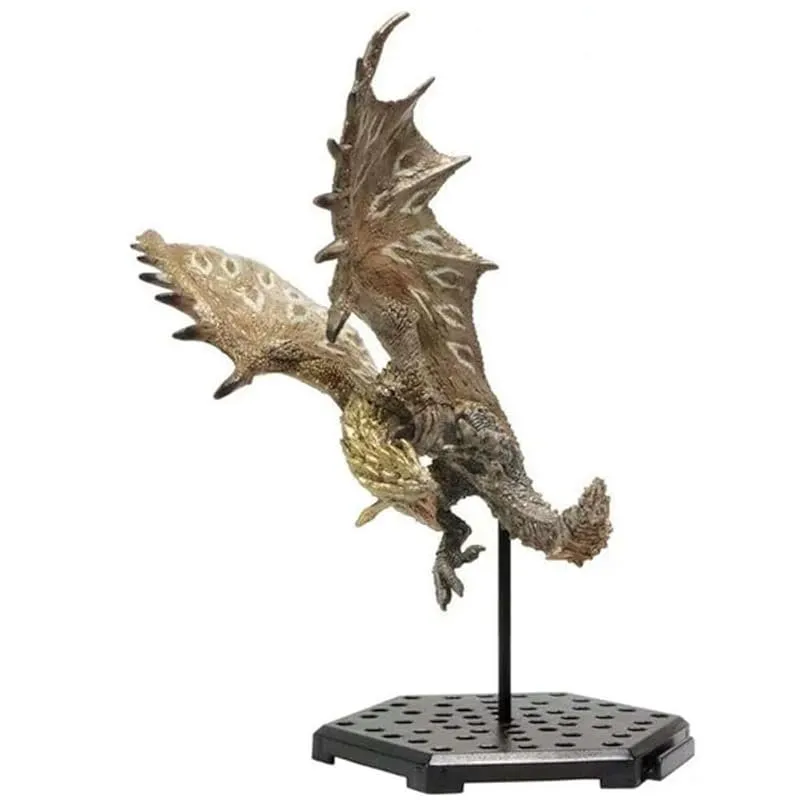 monster-hunter-gold-rathian-wyvern-sammelfigur-gold image 1