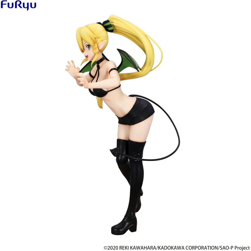 furyu-sword-art-online-leafa-bicute-dark-figur-bunny-version image 2