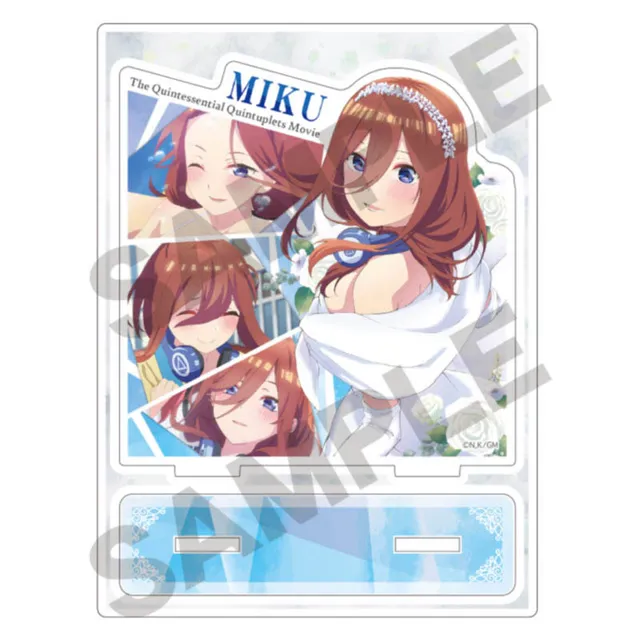kameco-quintuplets-movie-scenes-aufsteller-miku-nakano-10cm image 1