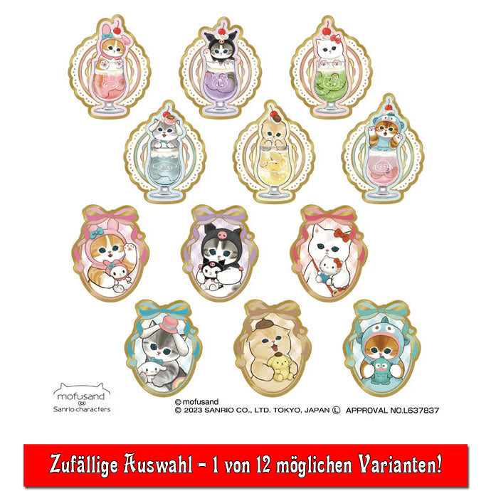kameco-buttons-mofusand-x-sanrio-pin-blindbox-3cm image 1