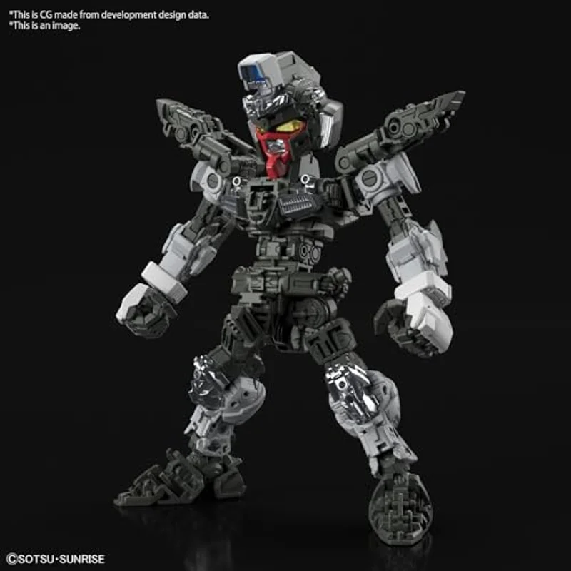 bandai-mgsd-freedom-gundam-gunpla-modellbausatz-sd image 3