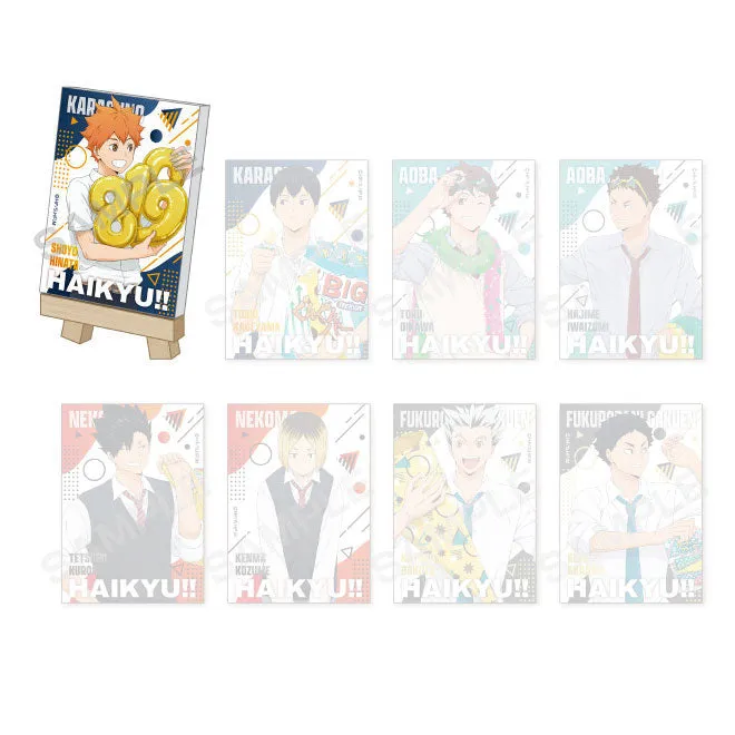 kameco-aufsteller-haikyuu-shoyo-hinata-canvas-board-holz-5x7 image 1