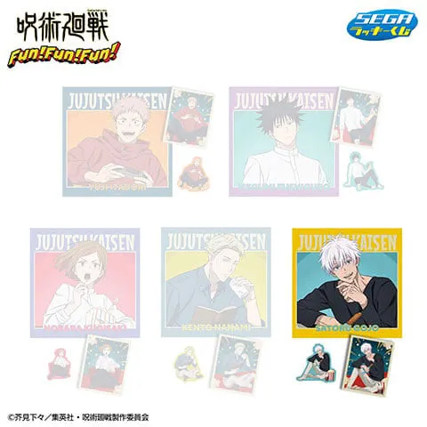 kameco-sammelkarten-gojo-sticker-set-fun-sega-kuji-3-stk image 1