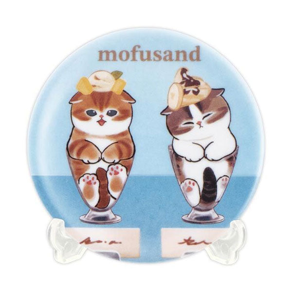 mofusand-parfait-deko-tellerchen-mit-aufsteller-gashapon image 1