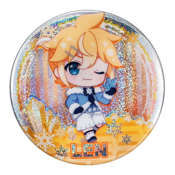 kameco-vocaloid-len-button-snow-miku-2025-kuji-5-cm image 1