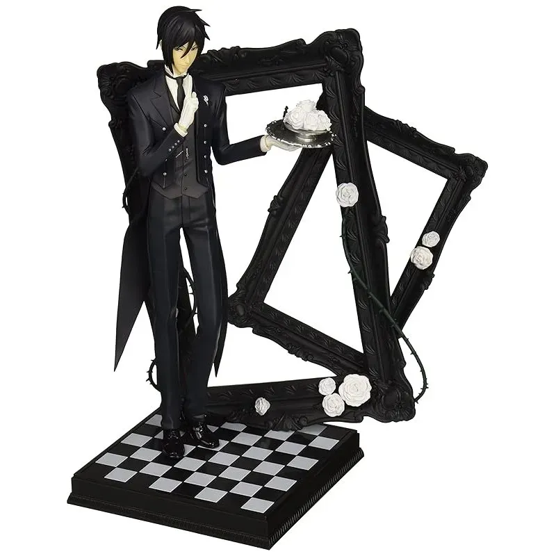 kotobukiya-black-butler-sebastian-michaelis-artfxj-statue image 1