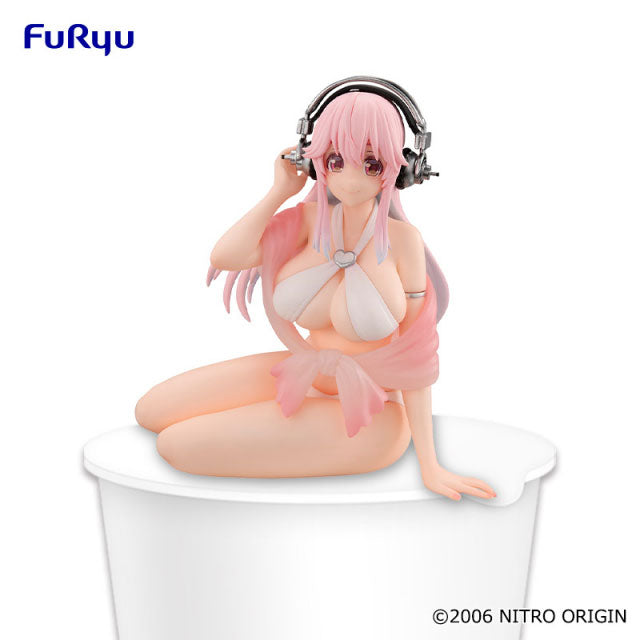 furyu-super-sonico-noodle-stopper-figur-white-bikini-11-cm image 2