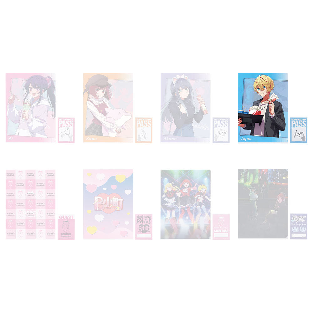 kameco-oshi-no-ko-aqua-clearfile-din-a4-mit-sticker-set image 1
