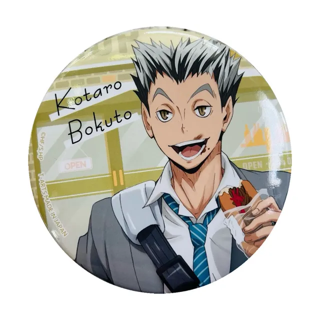 kameco-haikyuu-bokuto-yorimichi-ver-button-7-5-cm image 1