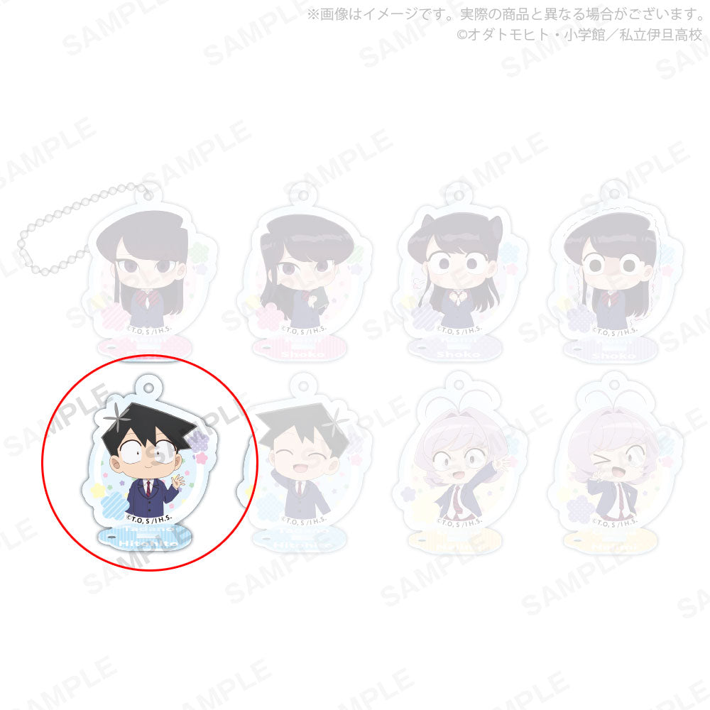 komi-can-t-communicate-hitohito-aufsteller-5-cm-anh-nger image 1