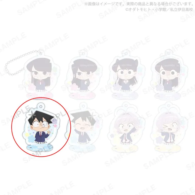 komi-can-t-communicate-hitohito-aufsteller-5-cm-anh-nger image 1