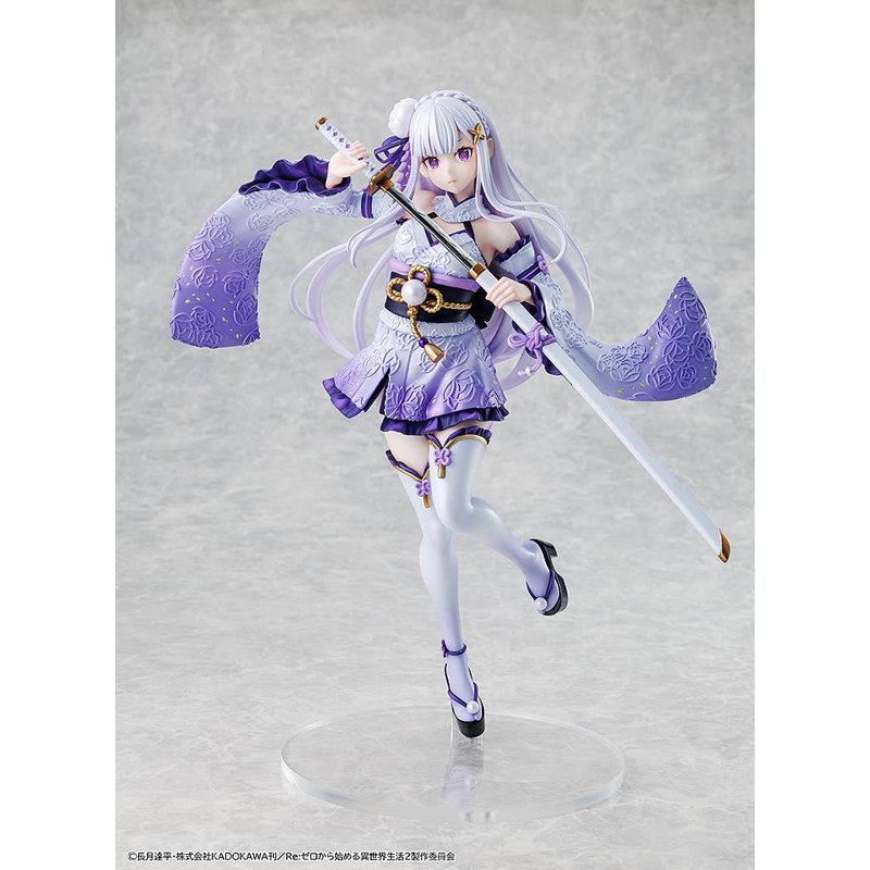 re-zero-emilia-combat-outfit-ver-sammelfigur image 2