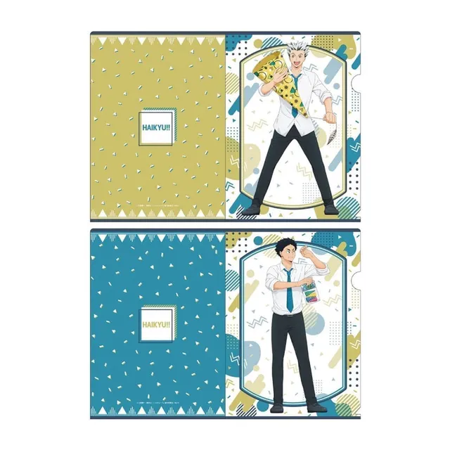 kameco-clearfiles-haikyu-bokuto-akaashi-don-quijote-set image 1