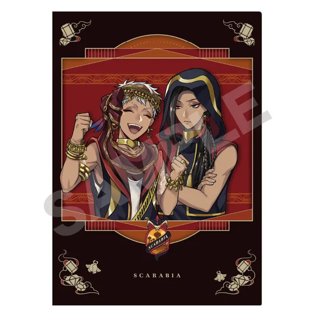 twisted-wonderland-scarabia-clearfile-frame-ver-din-a4 image 1