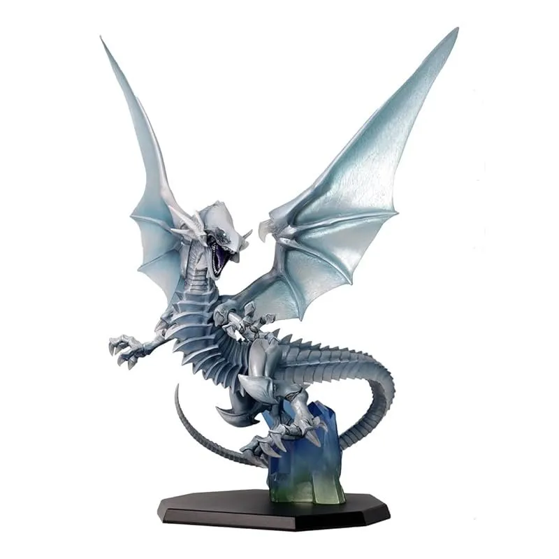 megahouse-yu-gi-oh-blue-eyes-white-dragon-holographic-art-works-monsters-figur image 1