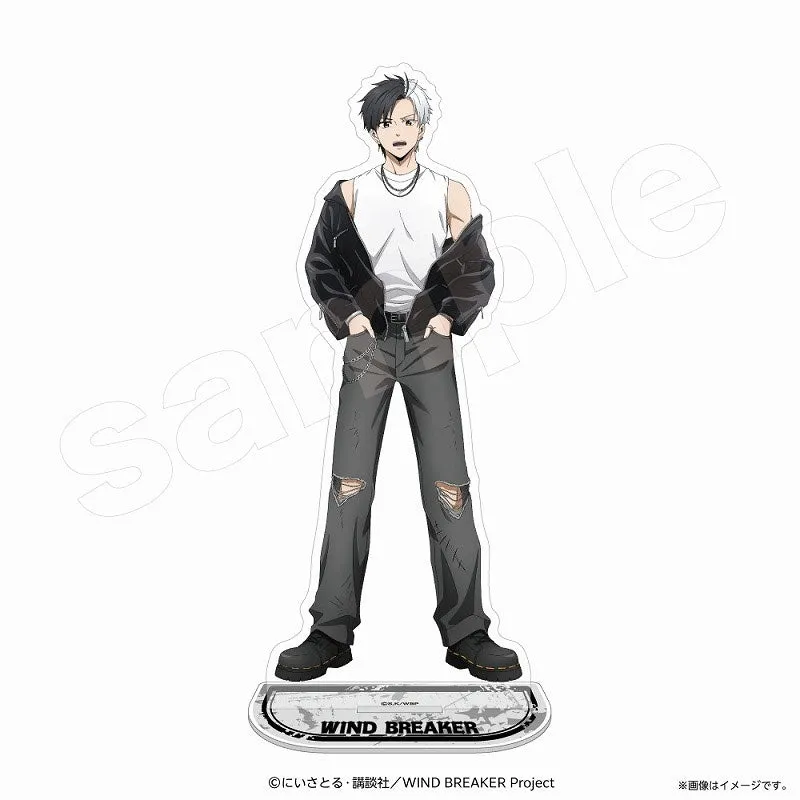kameco-wind-breaker-rock-leather-aufsteller-haruka-14-5-cm image 1