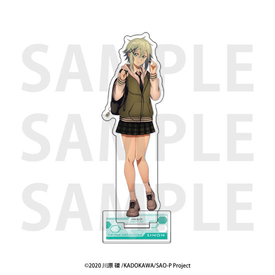 kameco-sword-art-online-sinon-casual-look-aufsteller-12-cm image 1