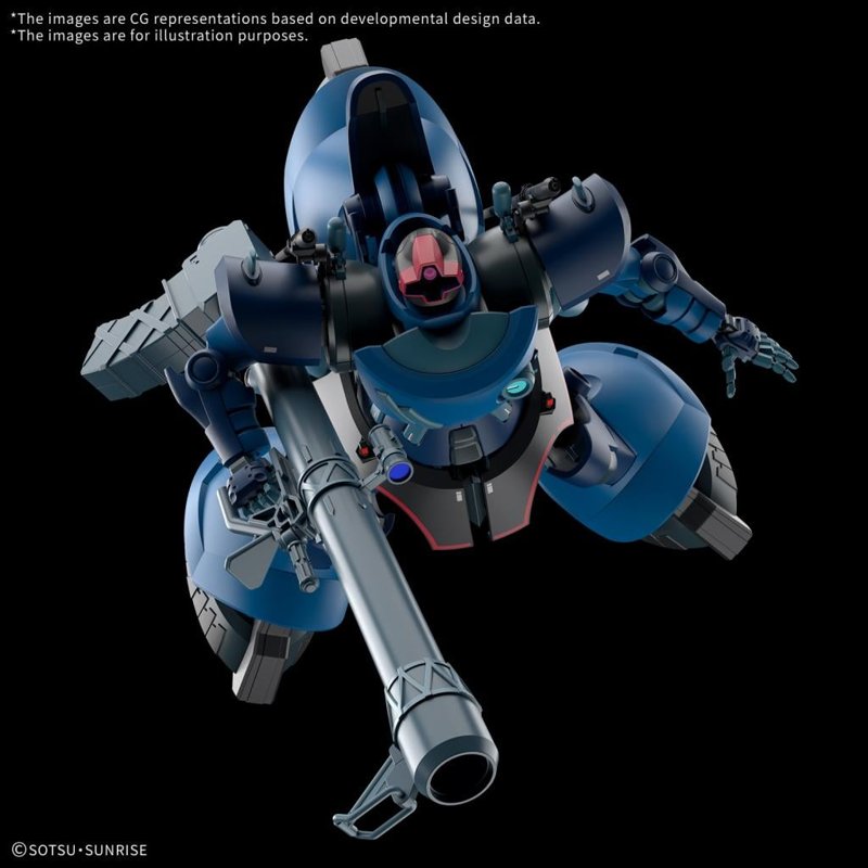 bandai-gundam-challia-rick-dom-hggq-1-144-gunpla image 3