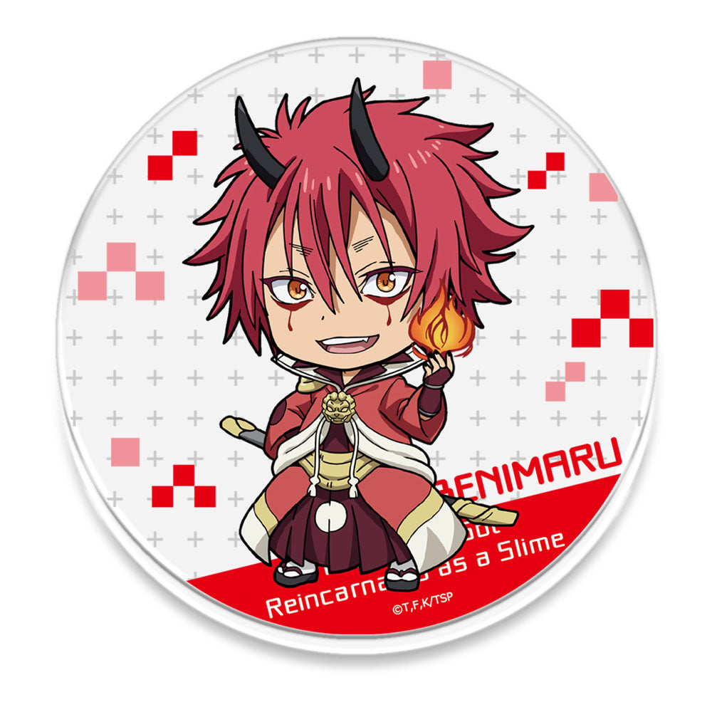 slime-scarlet-bond-benimaru-untersetzer-kunststoff-8-cm image 1