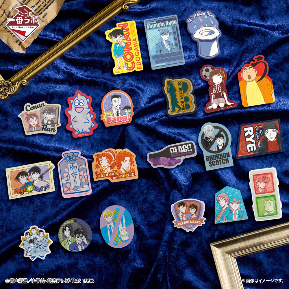detective-conan-ichiban-kuji-file-2-f-prize-sticker-bourbon-scotch-set image 2