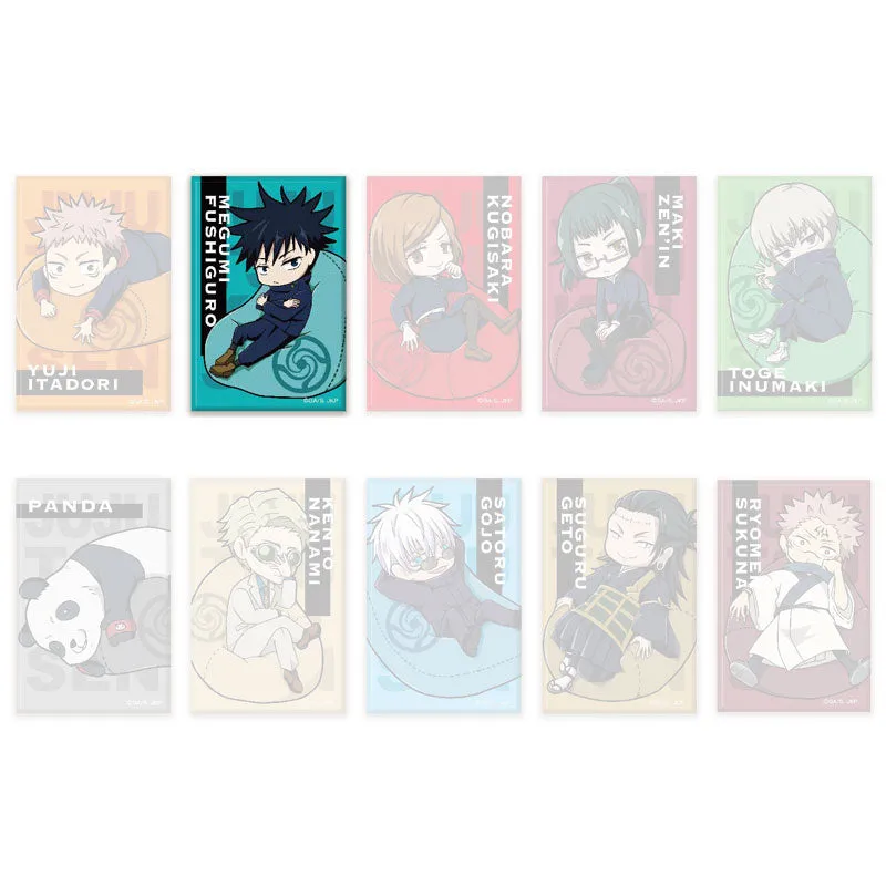 kameco-button-jujutsu-kaisen-megumi-yurutto-cushion-8cm image 1