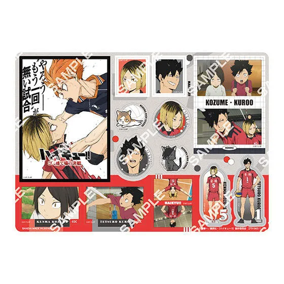 kameco-stickerbogen-haikyuu-movie-a-flat-gashapon-20x14-cm image 1