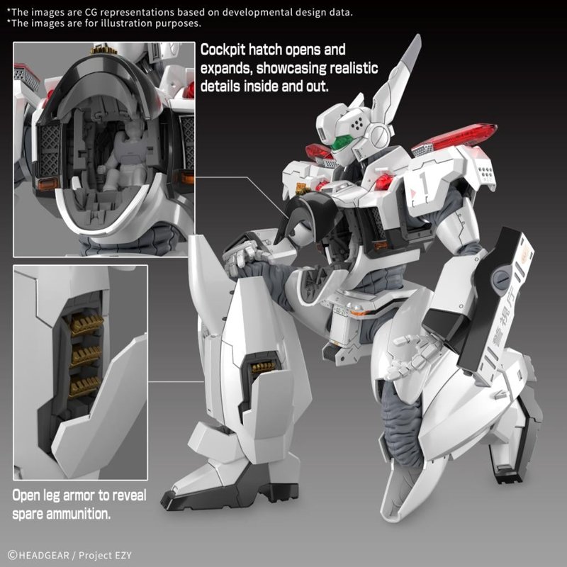 bandai-patlabor-rg-1-48-av-98-ingram-plus-modellbausatz image 4