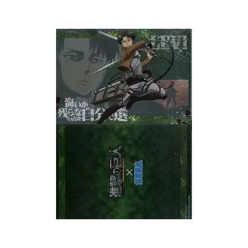 kameco-attack-on-titan-levi-clearfile-din-a4-sega image 1