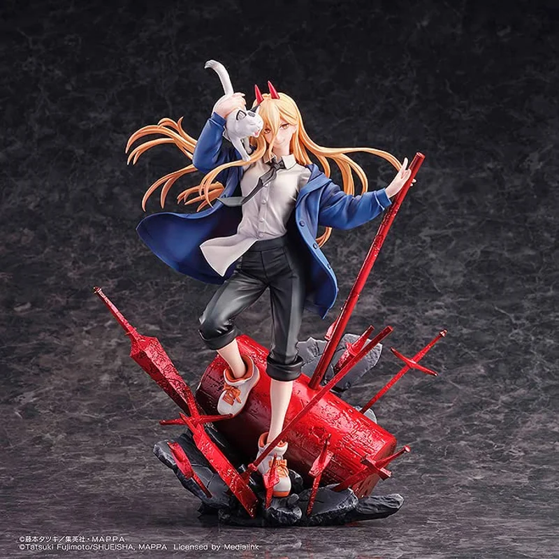 estream-power-meowy-1-7-scale-figur-chainsaw-man image 4