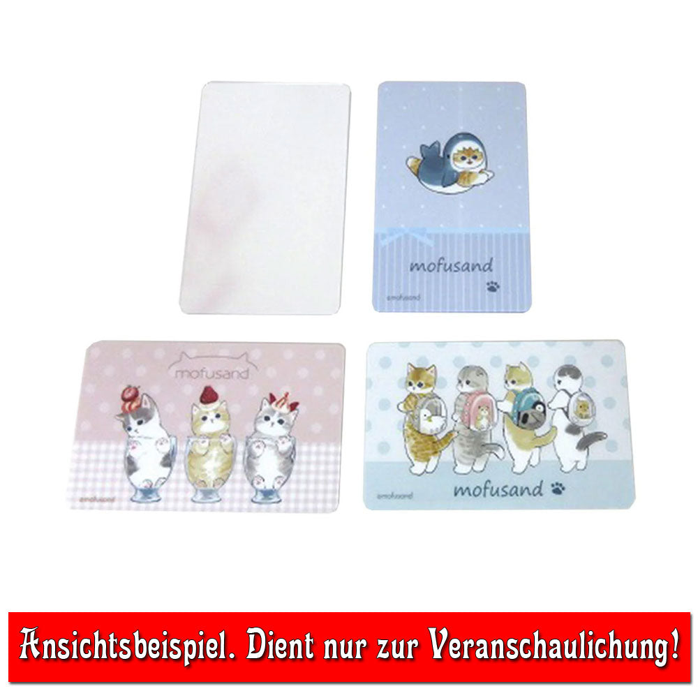 mofusand-samenyan-kartenspiegel-karte-8-3-cm-kunststoff image 2